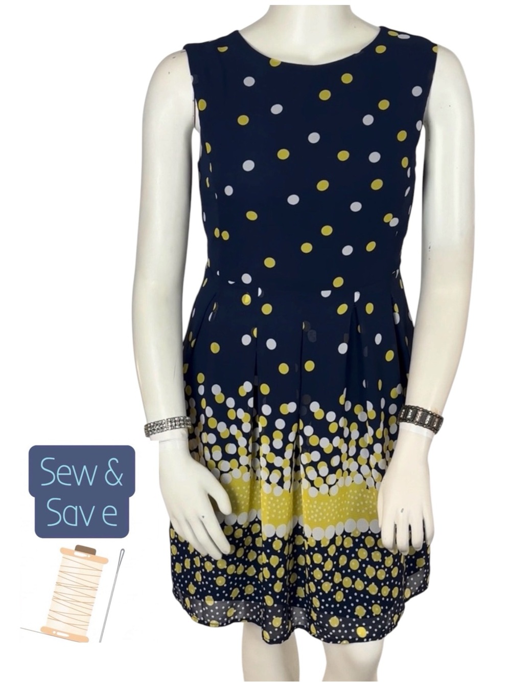 As Is. SUZY SHIER NWT Fit and Flare Dress Size Large